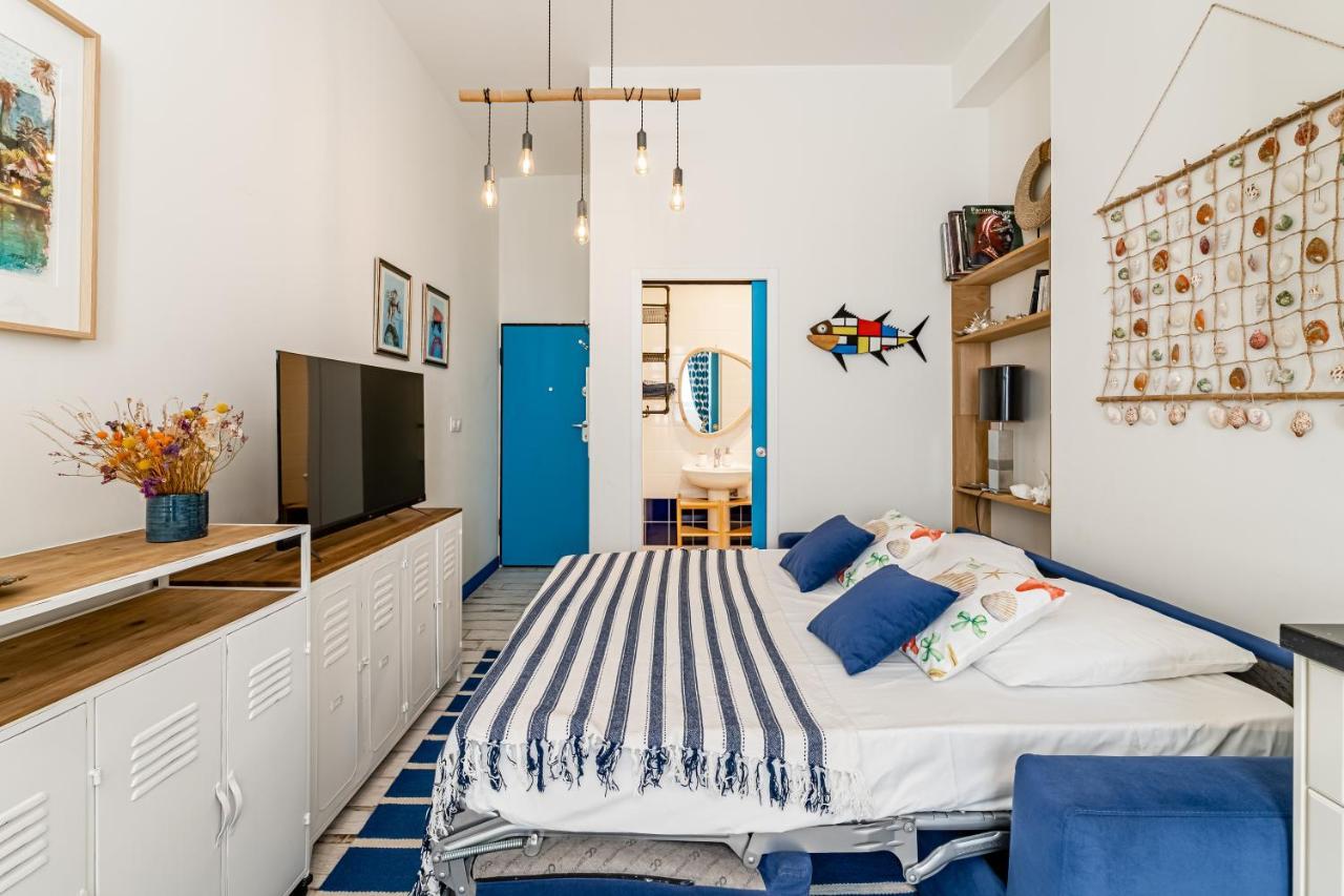 Studio Shell 26M2, 120M Vieux-Port, Clim, Wifi, Acces Autonome Avec Code Марсель Екстер'єр фото